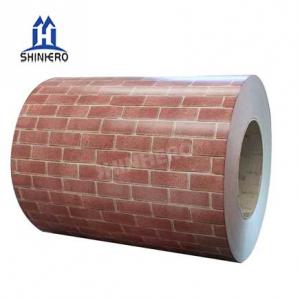 BRICK DESIGN COLOR COATED STEEL COIL FOR ROOFING AND SHEET