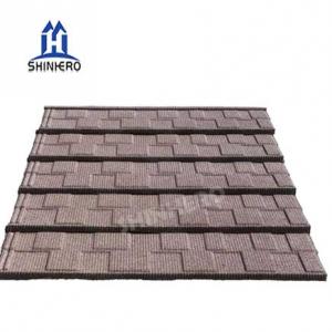 METAL ROOFING SHEET HIGH QUALITY ROOFING SHINGLE COLOUR STONE COATED ROOFING TILE 