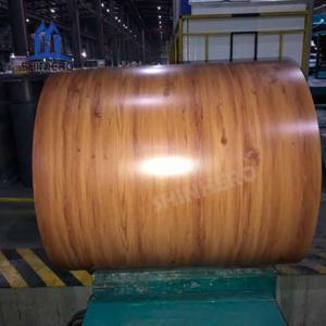 FACTORY PRICE 2D GOLDEN OAK COLOR COATED STEEL COIL