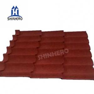 ROOFING MATERIAL AL-ZINC & COLORFUL STONE CHIPS COATING STEEL ROOF PANEL ANTI FADE STONE COATED METAL ROOF SHEET TILE
