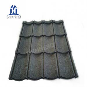 ROUND WAVE SHEET METAL SHINGLE STONE COATED ROOF TILES FOR HOUSE VILLA